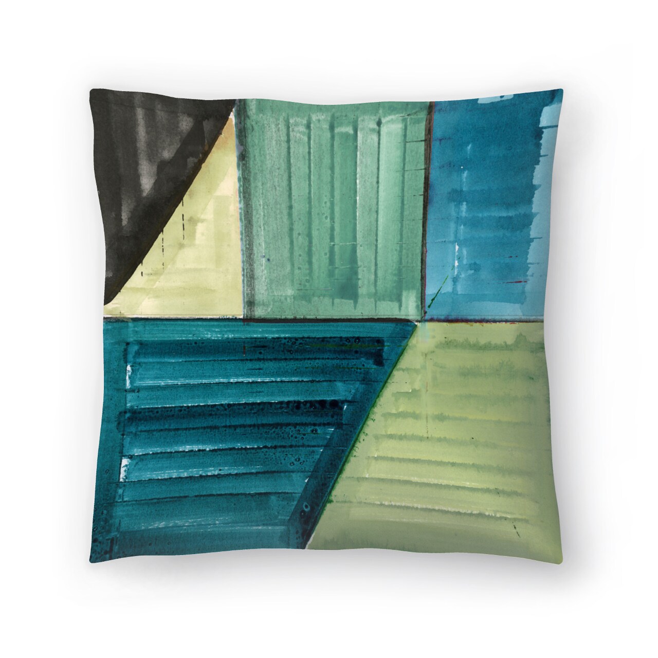 In The Suburbs I Throw Pillow By Cartissi Americanflat Decorative Pillow